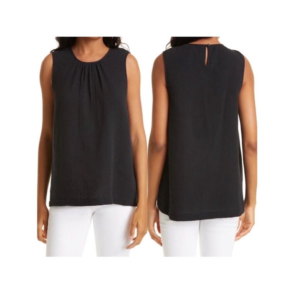 Jenni Kayne Cypress Cotton Gauze Tank M
